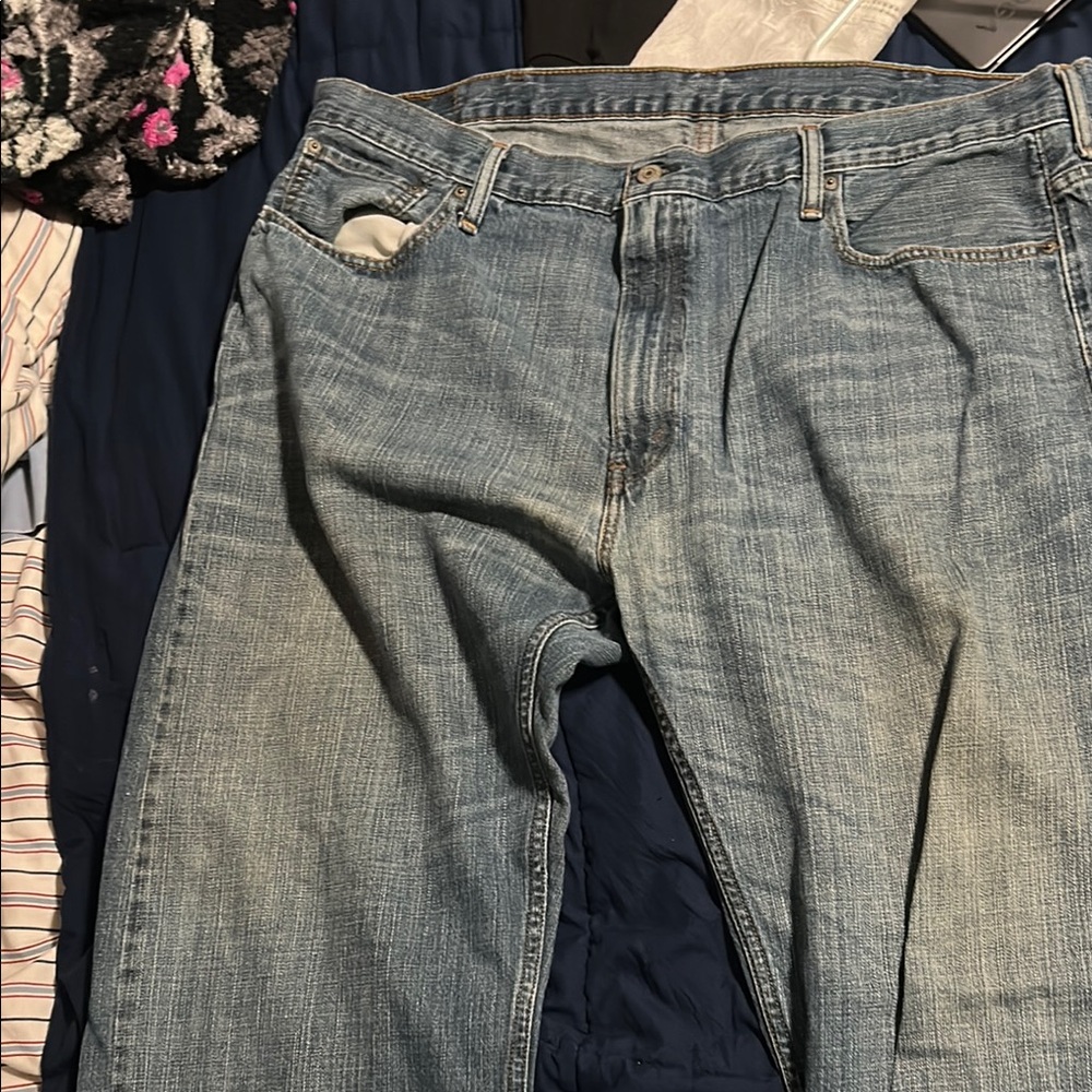 Levi's Light Blue Relaxed Jeans